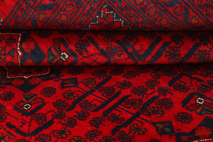 Dark Red Khal Mohammadi 6' 6 x 9' - No. 67853 - ALRUG Rug Store