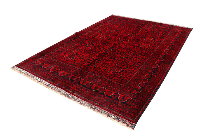 Dark Red Khal Mohammadi 6' 6 x 9' - No. 67853 - ALRUG Rug Store