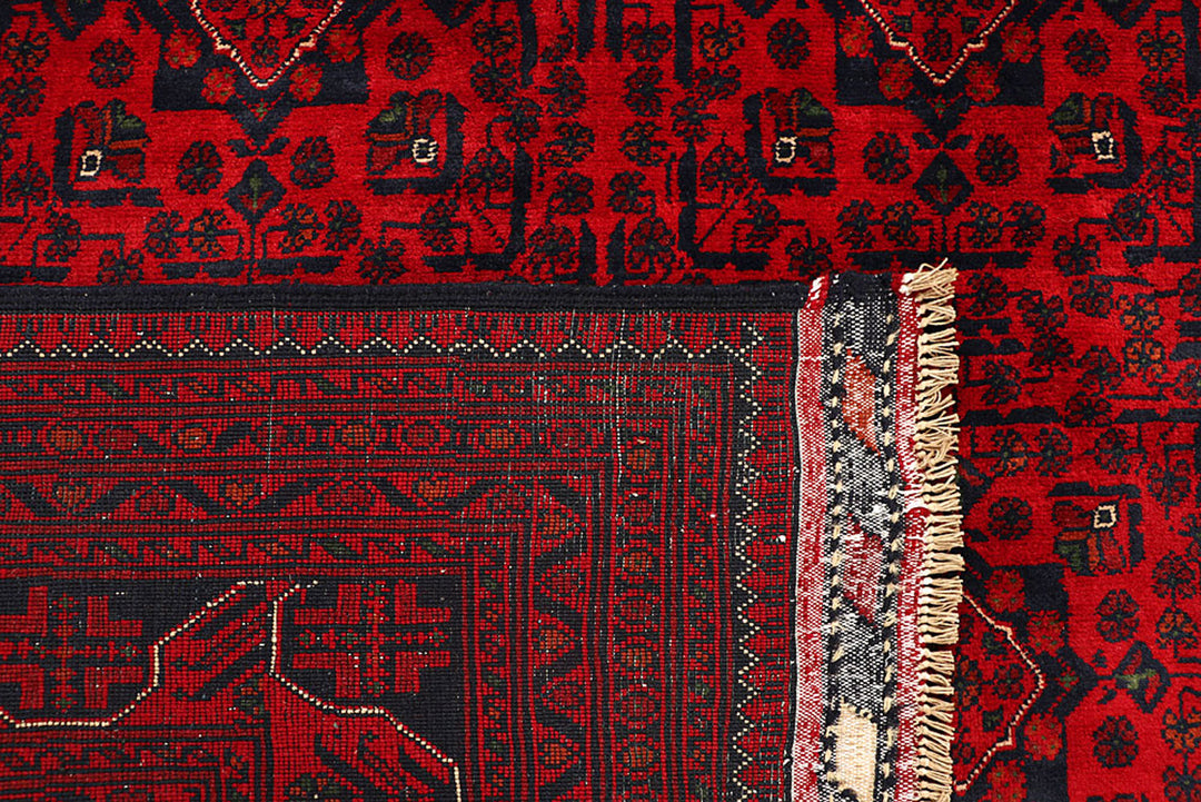 Dark Red Khal Mohammadi 6'  6" x 9' " - No. QA91752