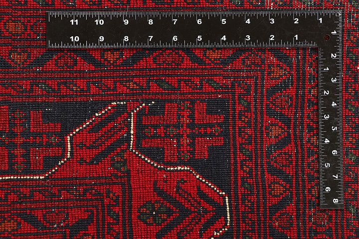Dark Red Khal Mohammadi 6' 6 x 9' - No. 67853 - ALRUG Rug Store