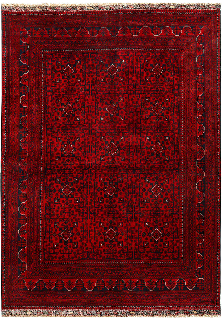 Dark Red Khal Mohammadi 6'  6" x 9' " - No. QA91752