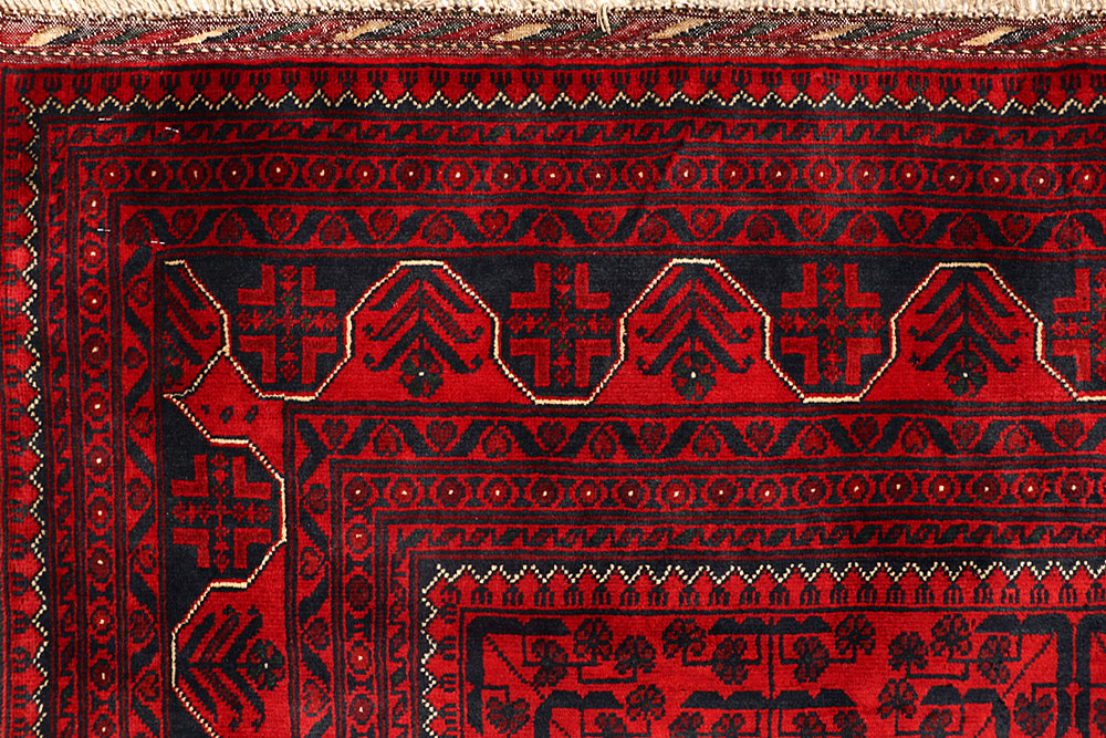 Dark Red Khal Mohammadi 6' 6 x 9' 9 - No. 67854 - ALRUG Rug Store