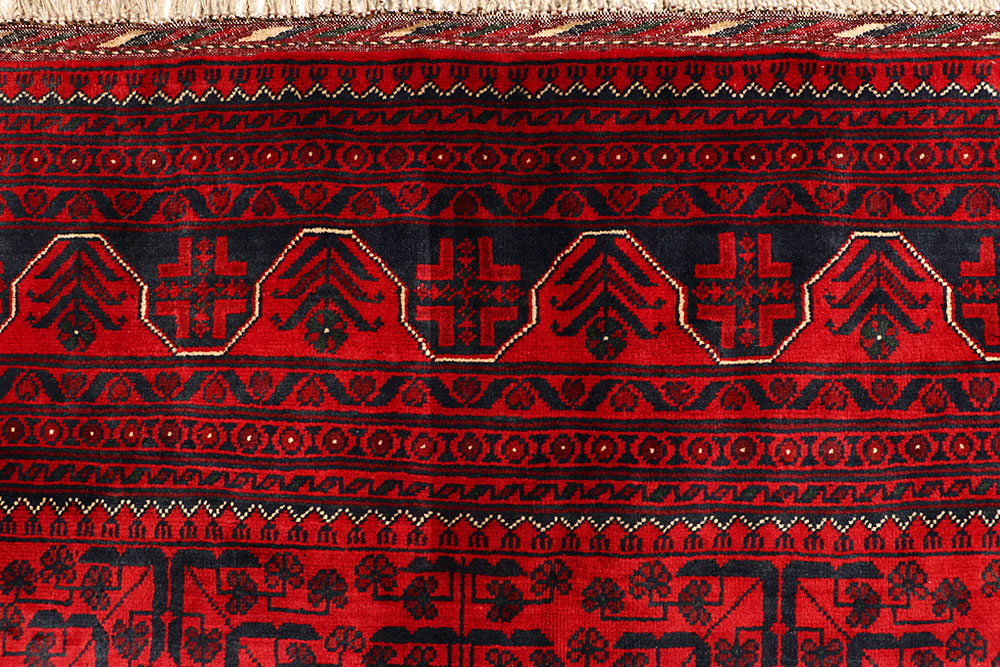 Dark Red Khal Mohammadi 6' 6 x 9' 9 - No. 67854 - ALRUG Rug Store