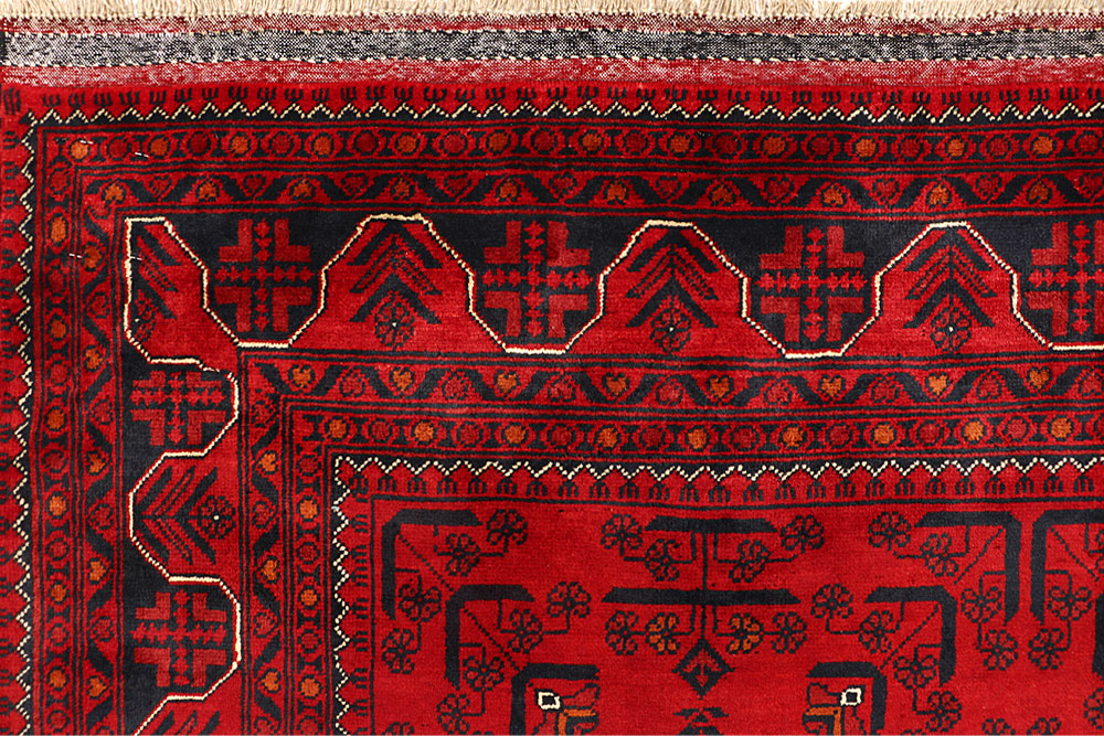 Dark Red Khal Mohammadi 6' 4 x 9' 5 - No. 67855 - ALRUG Rug Store