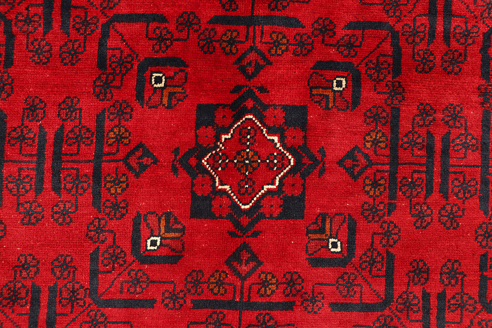 Dark Red Khal Mohammadi 6' 4 x 9' 5 - No. 67855 - ALRUG Rug Store