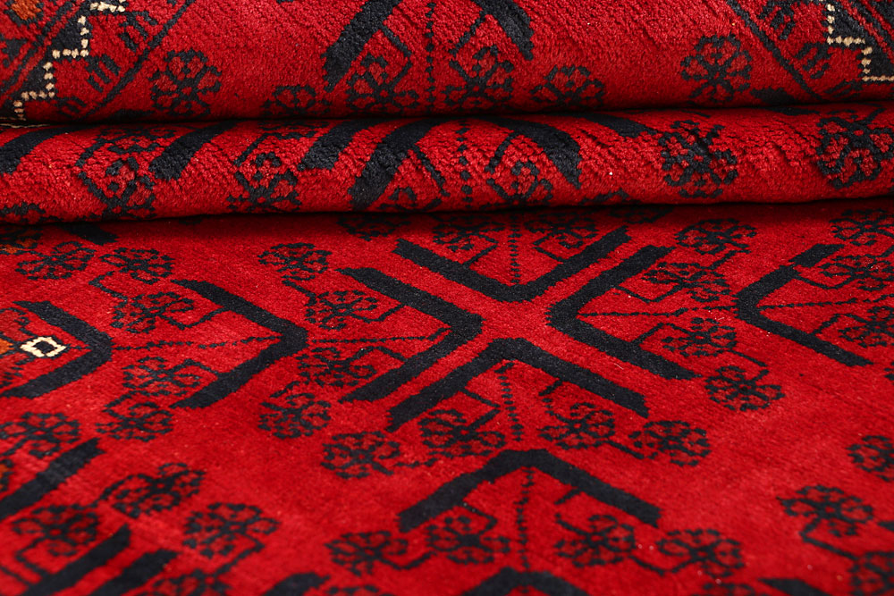 Dark Red Khal Mohammadi 6' 4 x 9' 5 - No. 67855 - ALRUG Rug Store