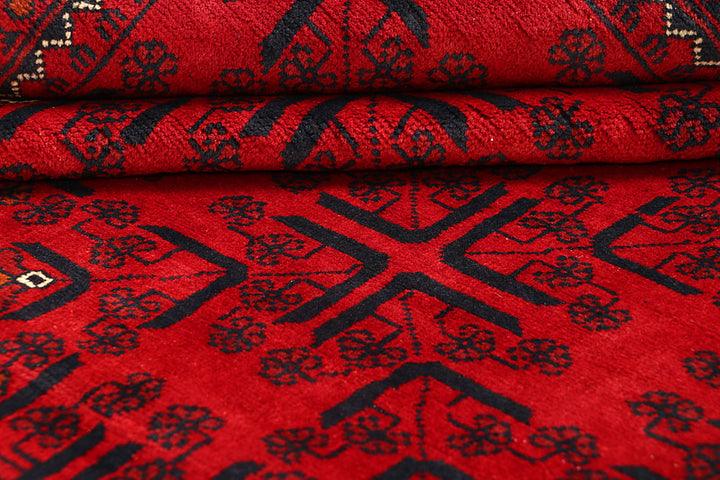 Dark Red Khal Mohammadi 6' 4 x 9' 5 - No. 67855 - ALRUG Rug Store