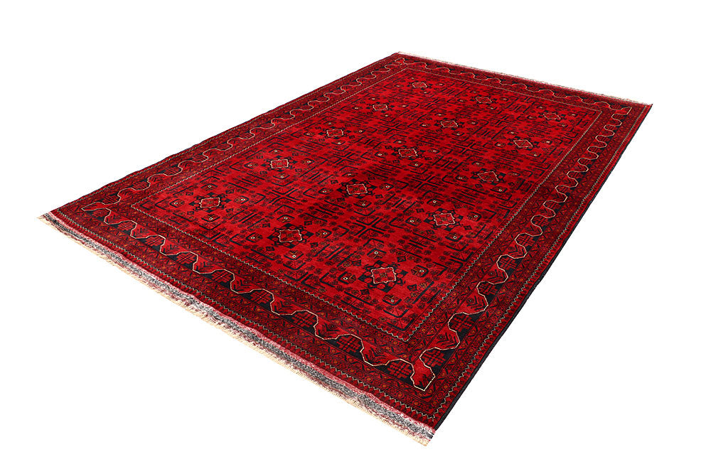 Dark Red Khal Mohammadi 6' 4 x 9' 5 - No. 67855 - ALRUG Rug Store