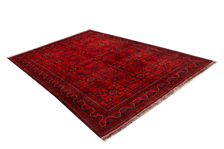 Dark Red Khal Mohammadi 6' 4 x 9' 5 - No. 67855 - ALRUG Rug Store