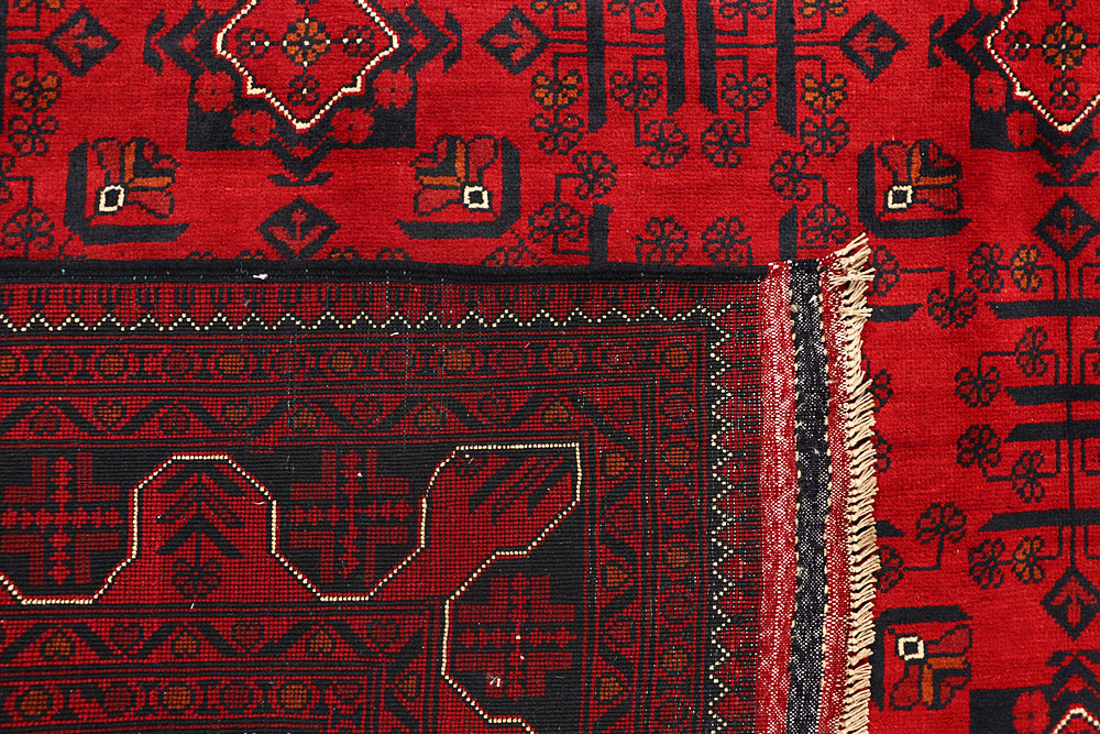 Dark Red Khal Mohammadi 6' 4 x 9' 5 - No. 67855 - ALRUG Rug Store