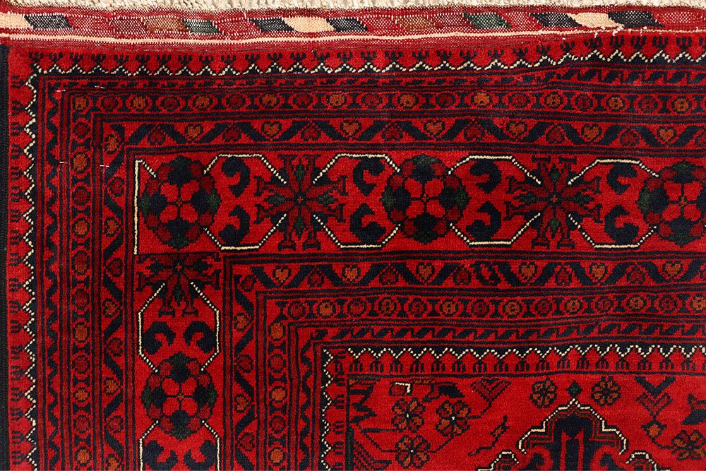 Dark Red Khal Mohammadi 6' 6 x 9' 4 - No. 67856 - ALRUG Rug Store