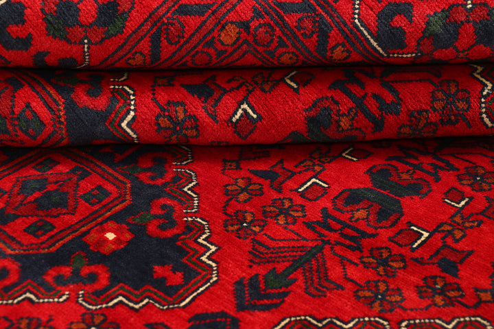 Dark Red Khal Mohammadi 6' 6 x 9' 4 - No. 67856 - ALRUG Rug Store