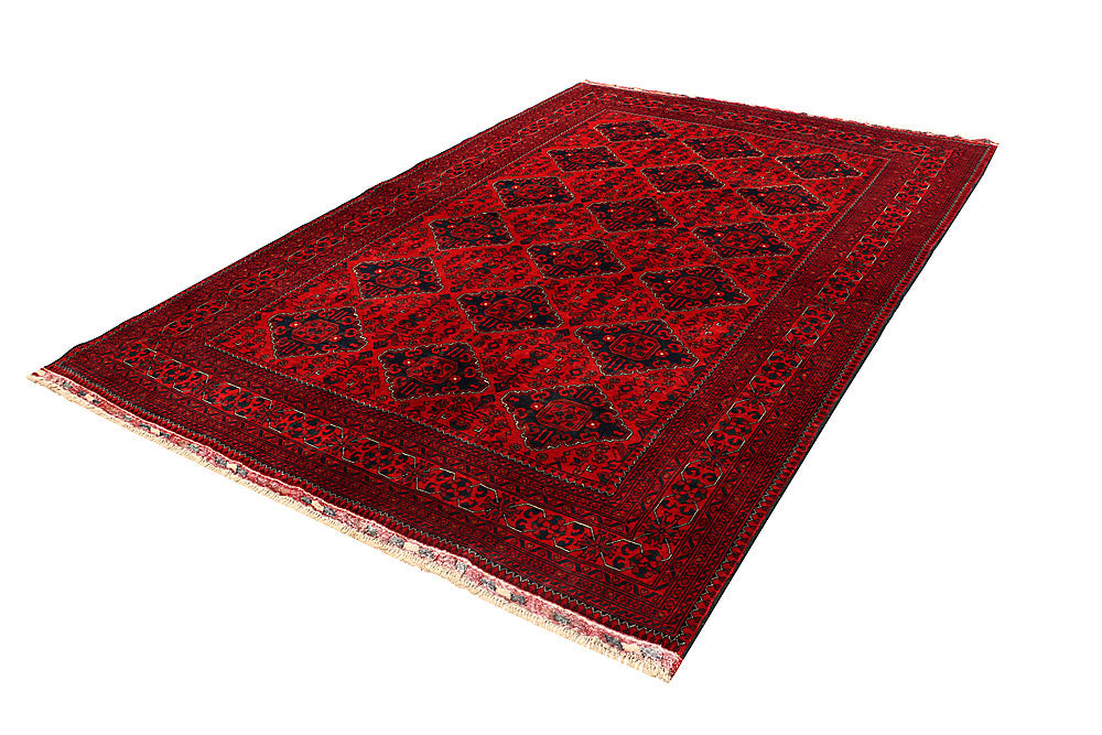 Dark Red Khal Mohammadi 6' 6 x 9' 4 - No. 67856 - ALRUG Rug Store