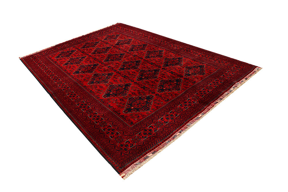 Dark Red Khal Mohammadi 6' 6 x 9' 4 - No. 67856 - ALRUG Rug Store