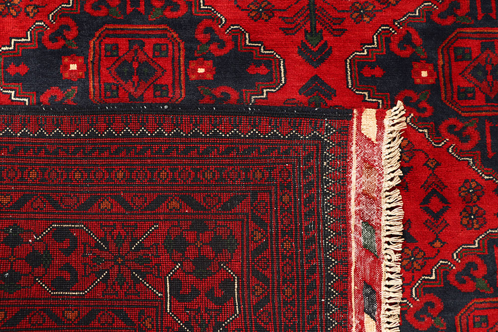 Dark Red Khal Mohammadi 6' 6 x 9' 4 - No. 67856 - ALRUG Rug Store