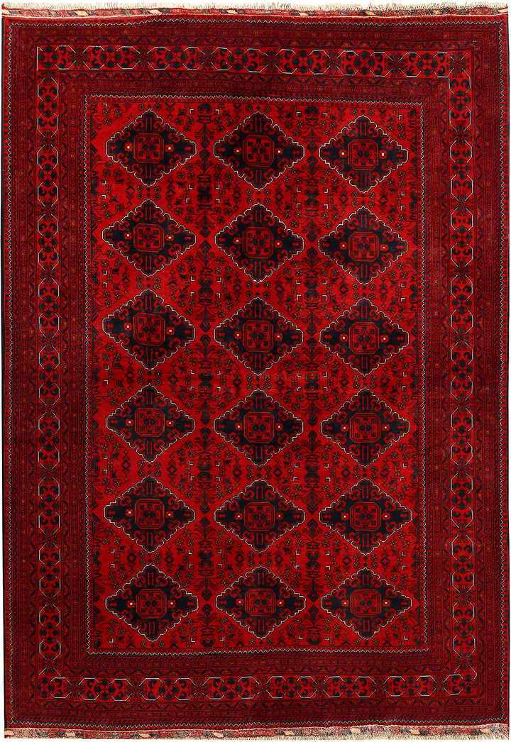 Dark Red Khal Mohammadi 6' 6 x 9' 4 - No. 67856 - ALRUG Rug Store