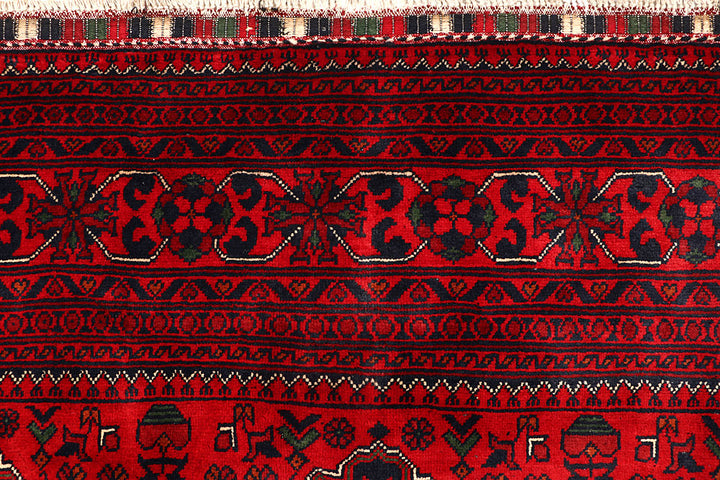 Dark Red Khal Mohammadi 6' 4 x 9' 6 - No. 67857 - ALRUG Rug Store