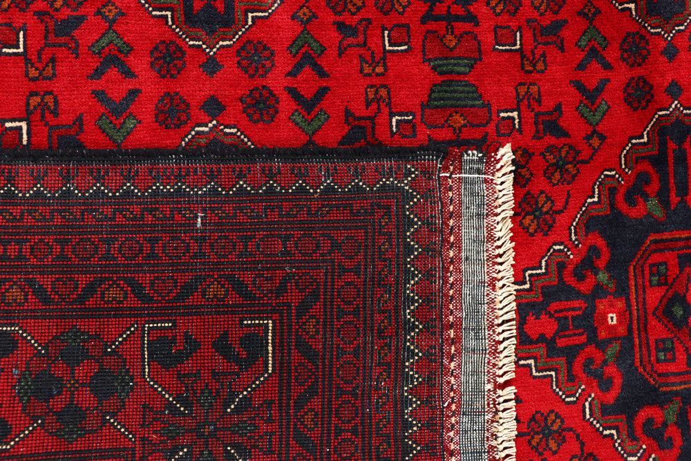 Dark Red Khal Mohammadi 6' 4 x 9' 6 - No. 67857 - ALRUG Rug Store
