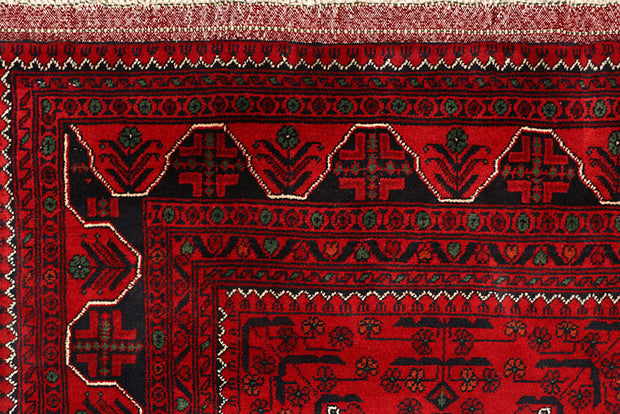 Dark Red Khal Mohammadi 6'  6" x 9'  5" - No. QA19743