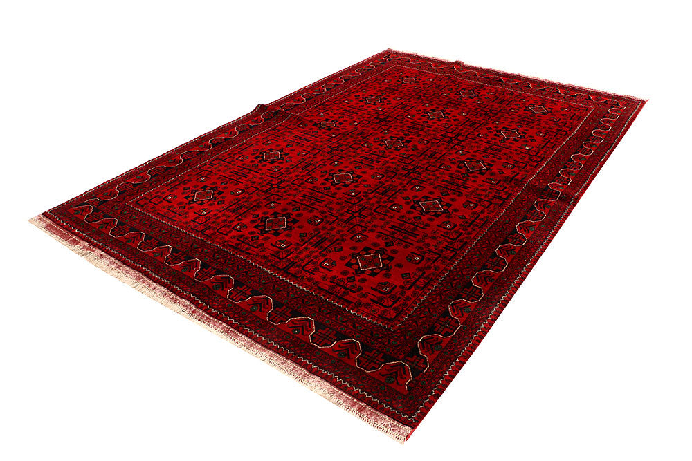 Dark Red Khal Mohammadi 6' 6 x 9' 5 - No. 67858 - ALRUG Rug Store