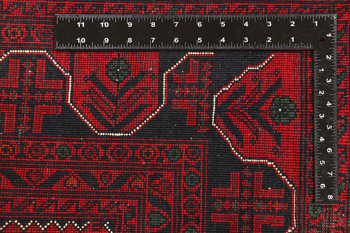 Dark Red Khal Mohammadi 6' 6 x 9' 5 - No. 67858 - ALRUG Rug Store