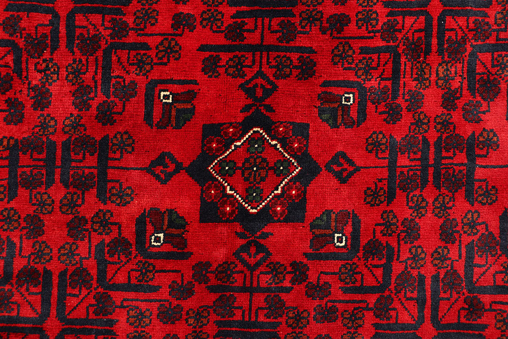 Dark Red Khal Mohammadi 6' 6 x 9' 8 - No. 67859 - ALRUG Rug Store