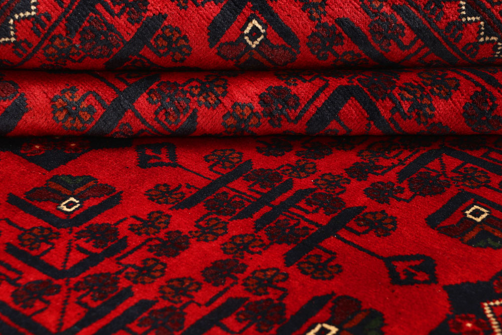 Dark Red Khal Mohammadi 6' 6 x 9' 8 - No. 67859 - ALRUG Rug Store