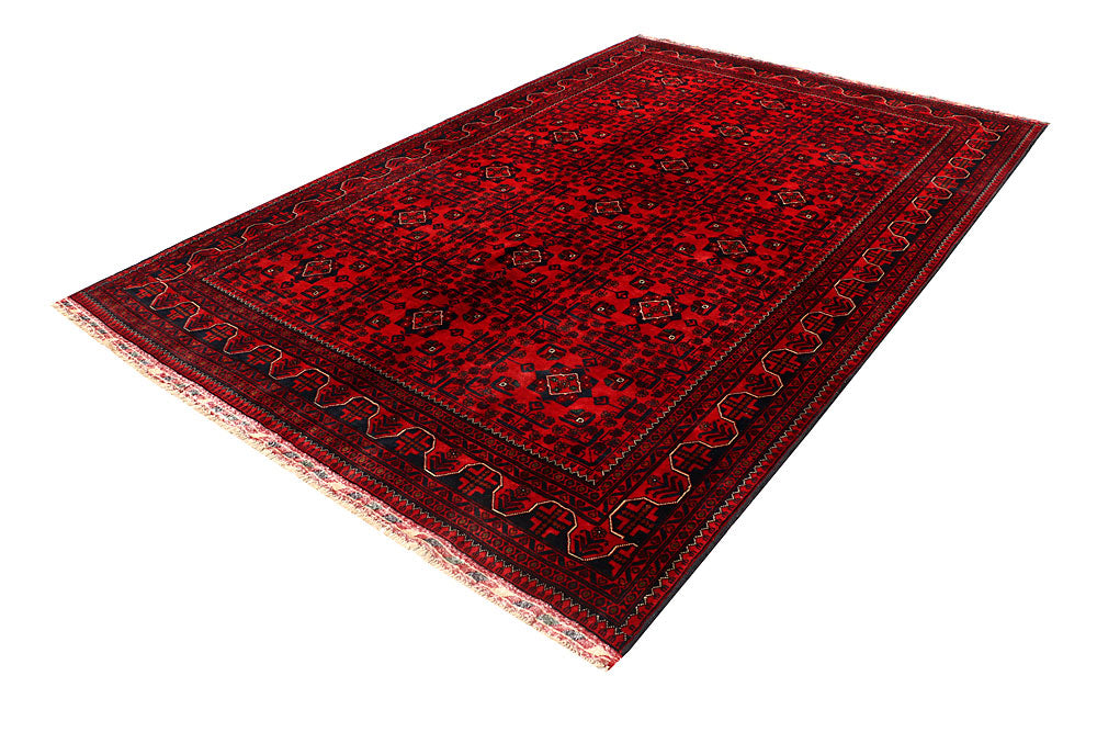 Dark Red Khal Mohammadi 6' 6 x 9' 8 - No. 67859 - ALRUG Rug Store