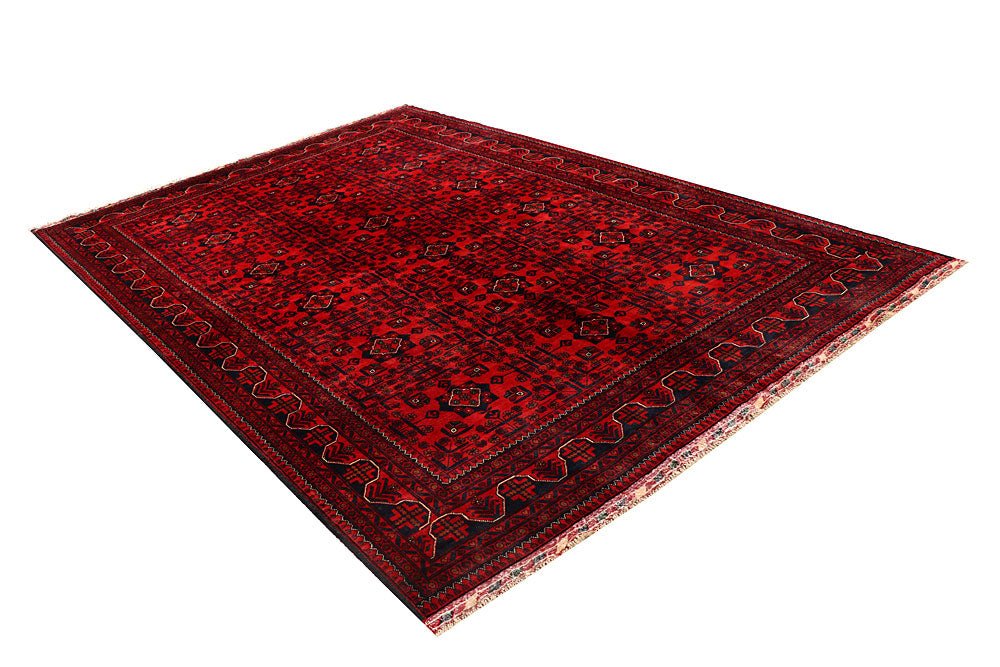 Dark Red Khal Mohammadi 6' 6 x 9' 8 - No. 67859 - ALRUG Rug Store