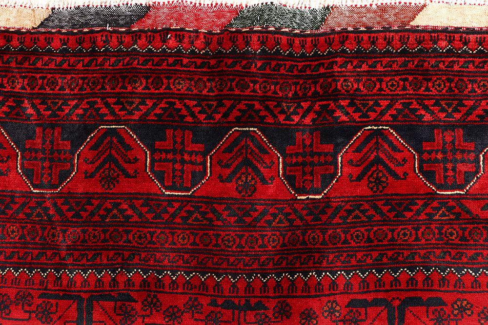 Dark Red Khal Mohammadi 6' 8 x 9' 1 - No. 67860 - ALRUG Rug Store