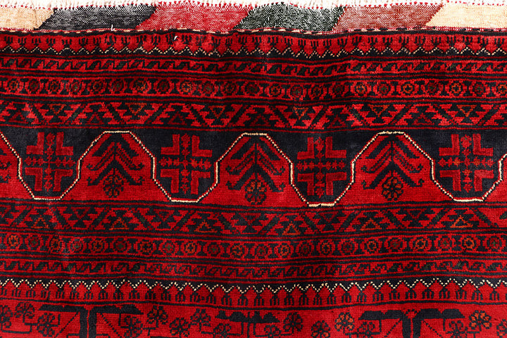 Dark Red Khal Mohammadi 6' 8 x 9' 1 - No. 67860 - ALRUG Rug Store