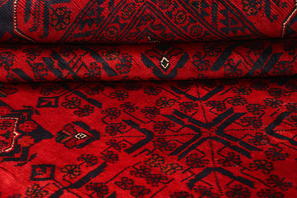 Dark Red Khal Mohammadi 6' 8 x 9' 1 - No. 67860 - ALRUG Rug Store