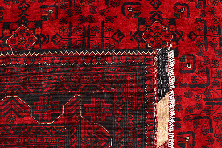 Dark Red Khal Mohammadi 6' 8 x 9' 1 - No. 67860 - ALRUG Rug Store