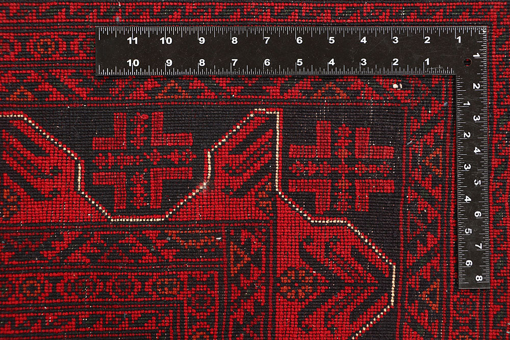 Dark Red Khal Mohammadi 6' 8 x 9' 1 - No. 67860 - ALRUG Rug Store