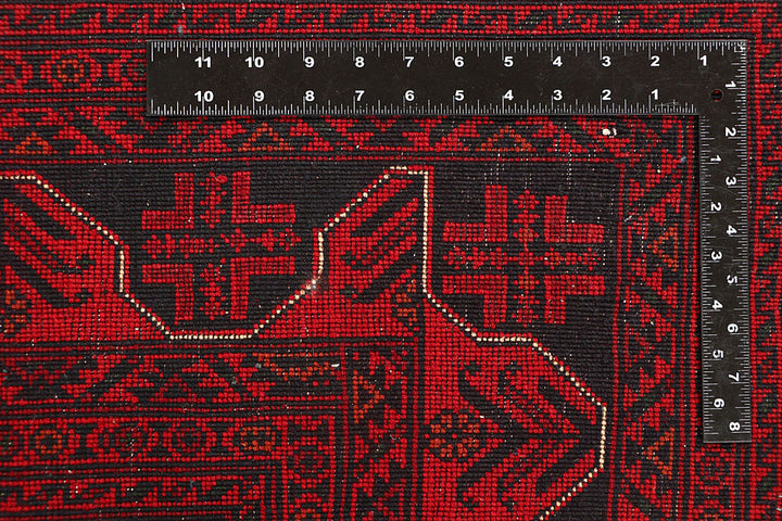Dark Red Khal Mohammadi 6' 8 x 9' 1 - No. 67860 - ALRUG Rug Store