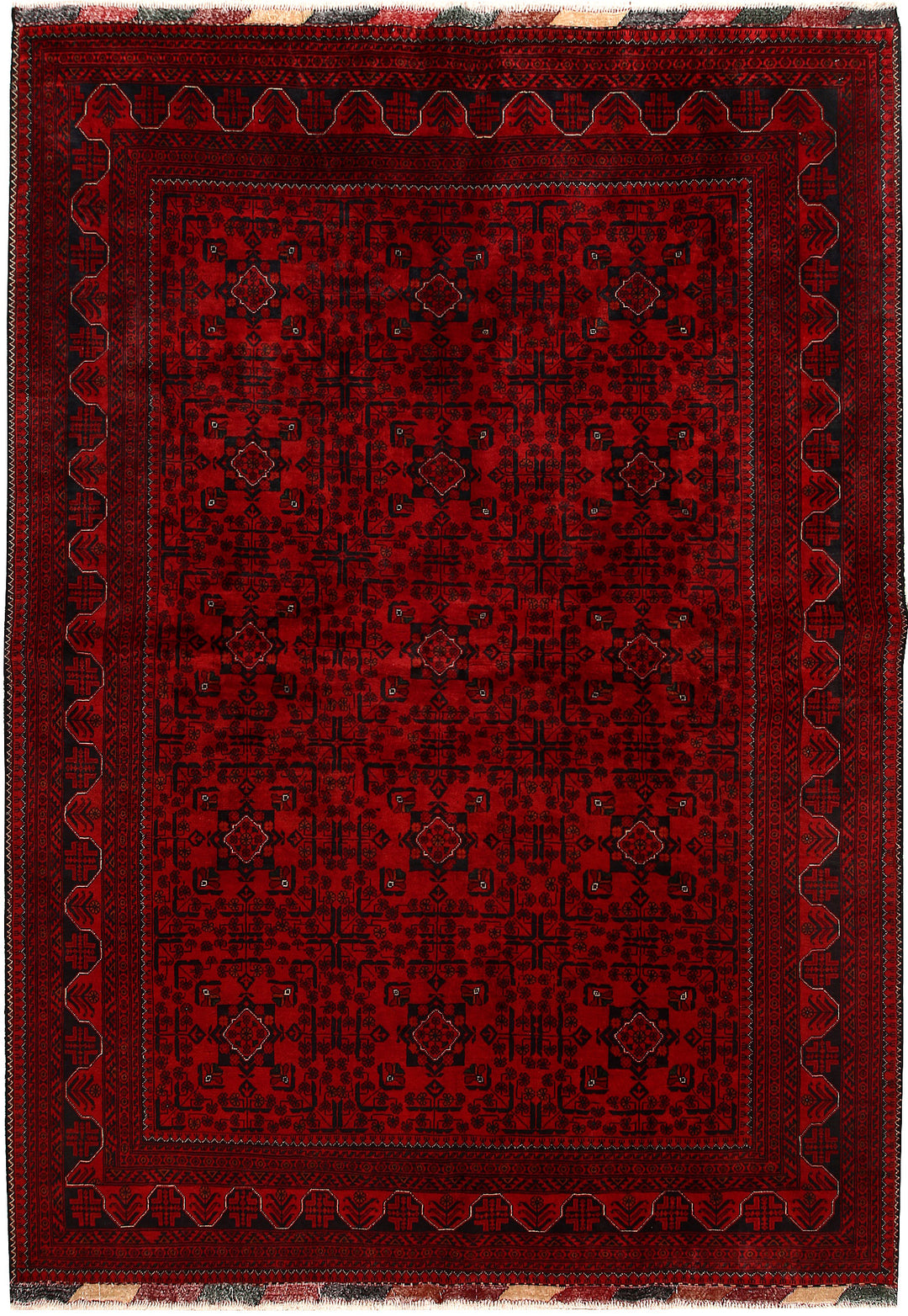Dark Red Khal Mohammadi 6' 8 x 9' 1 - No. 67860 - ALRUG Rug Store