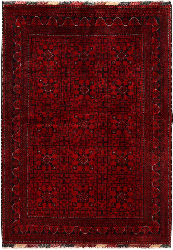 Dark Red Khal Mohammadi 6' 8 x 9' 1 - No. 67860 - ALRUG Rug Store