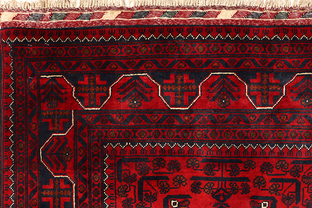 Dark Red Khal Mohammadi 6' 4 x 9' 6 - No. 67861 - ALRUG Rug Store