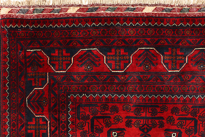 Dark Red Khal Mohammadi 6'  4" x 9'  6" - No. QA61198