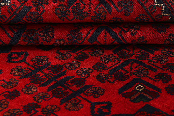 Dark Red Khal Mohammadi 6'  4" x 9'  6" - No. QA61198