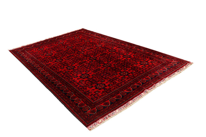 Dark Red Khal Mohammadi 6' 4 x 9' 6 - No. 67861 - ALRUG Rug Store