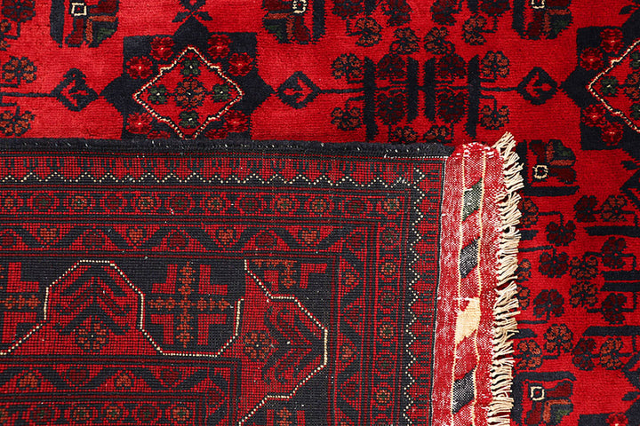 Dark Red Khal Mohammadi 6'  4" x 9'  6" - No. QA61198