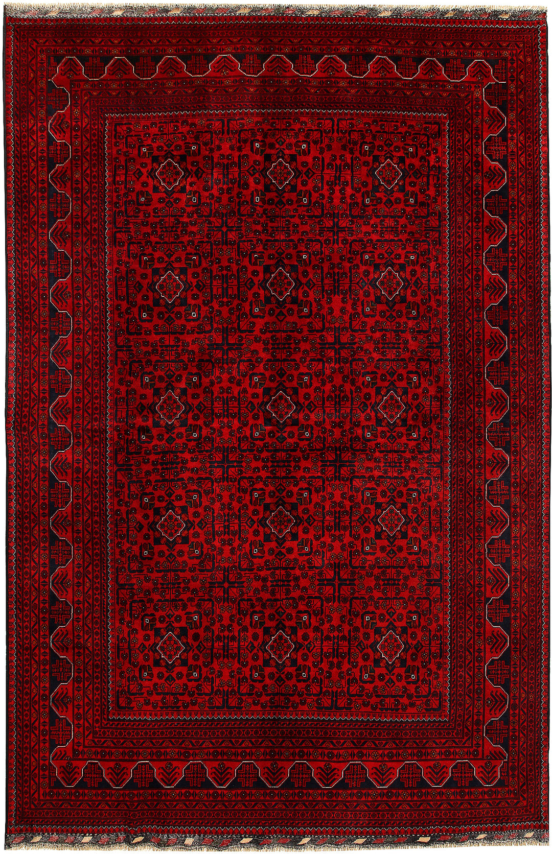 Dark Red Khal Mohammadi 6' 9 x 10' 1 - No. 67862 - ALRUG Rug Store