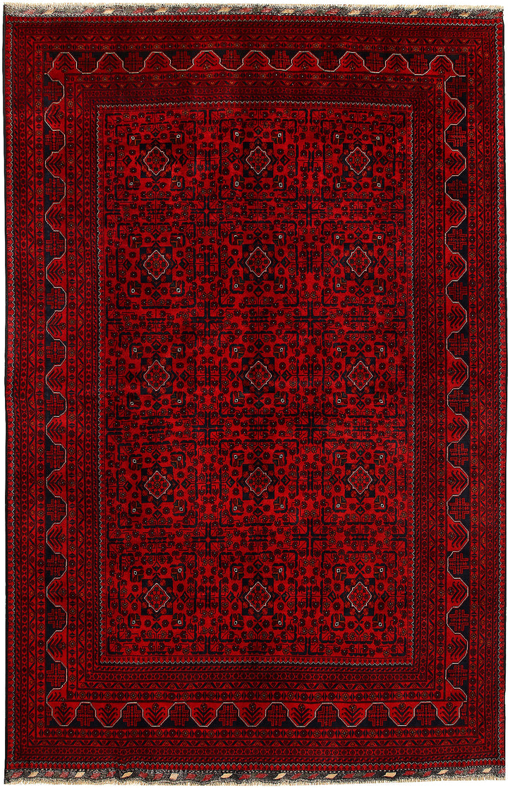 Dark Red Khal Mohammadi 6' 9 x 10' 1 - No. 67862 - ALRUG Rug Store