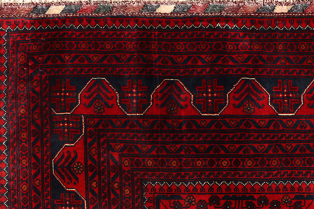 Dark Red Khal Mohammadi 6' 6 x 10' - No. 67863 - ALRUG Rug Store