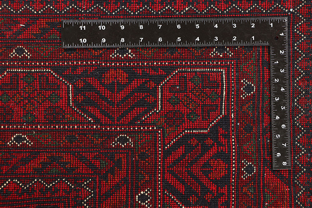 Dark Red Khal Mohammadi 6' 4 x 9' 7 - No. 67864 - ALRUG Rug Store