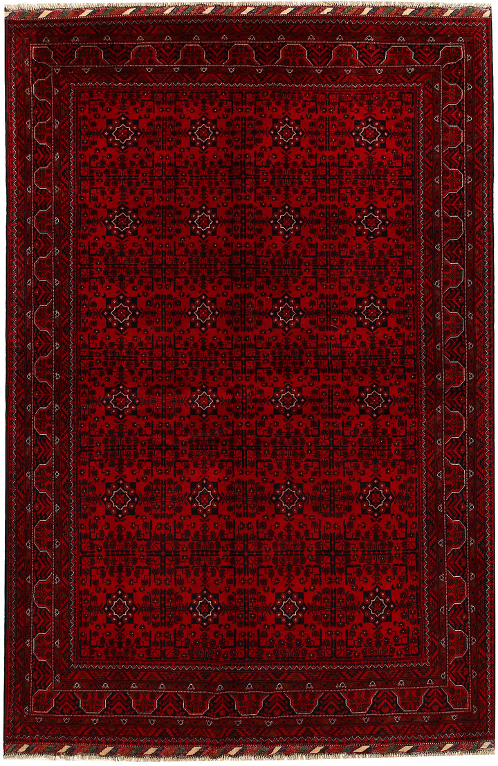 Dark Red Khal Mohammadi 6' 4 x 9' 7 - No. 67864 - ALRUG Rug Store