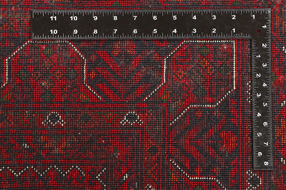 Dark Red Khal Mohammadi 6' 5 x 9' 7 - No. 67865 - ALRUG Rug Store