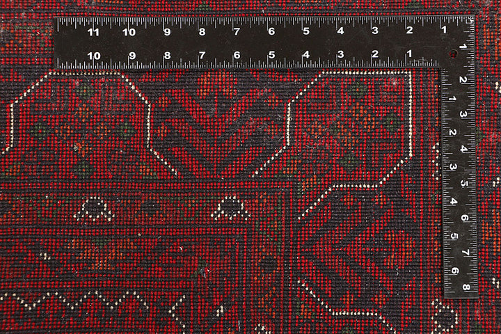Dark Red Khal Mohammadi 6' 5 x 9' 7 - No. 67865 - ALRUG Rug Store