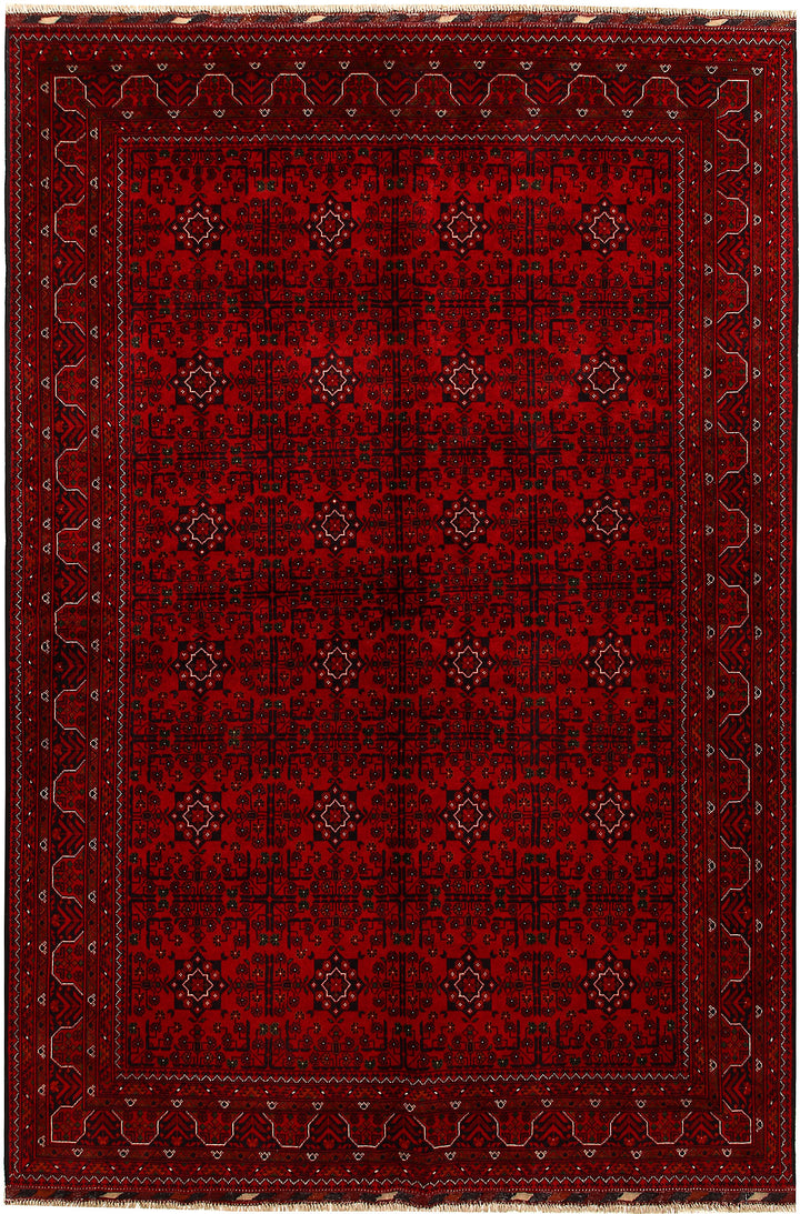 Dark Red Khal Mohammadi 6' 5 x 9' 7 - No. 67865 - ALRUG Rug Store